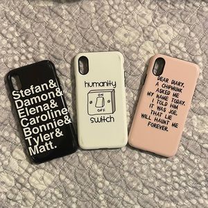 iPhone X/10- Vampire Diaries Phone Case
